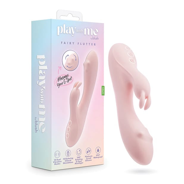 Blush Novelties - Play With Me Fairy Flutter Rabbit Vibrator (Pink)