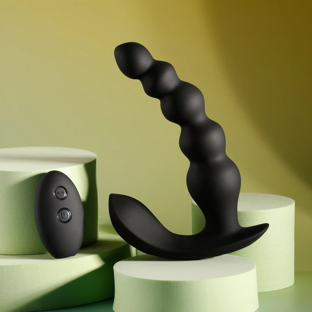Evolved - Bead Me Up Remote-Controlled Vibrating Anal Beads (Black)