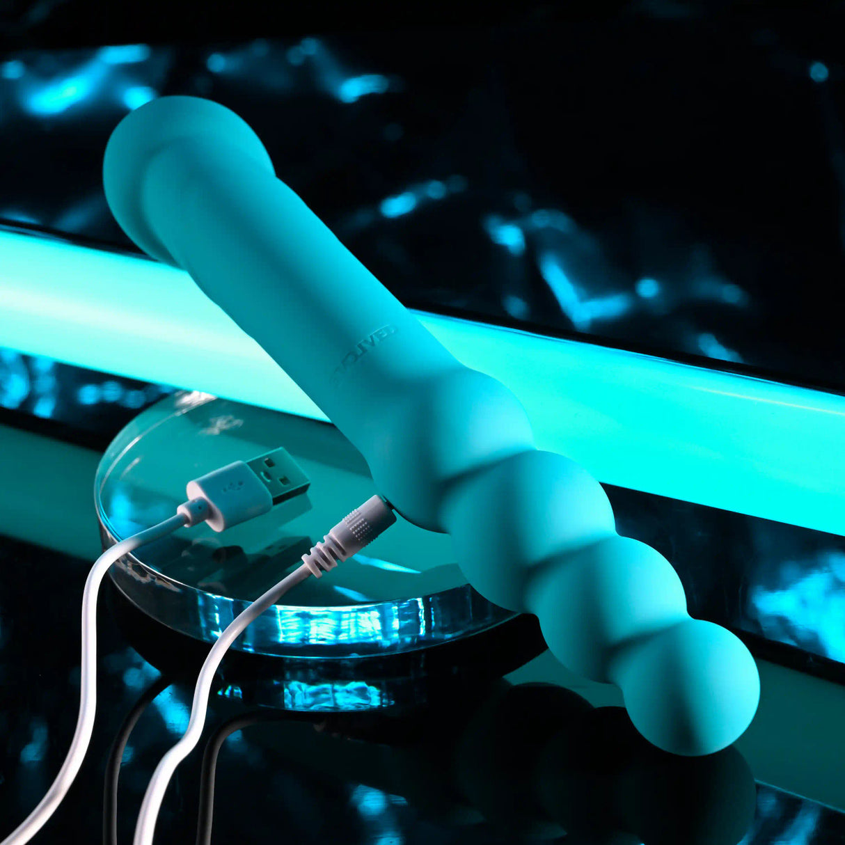 Evolved - Flip Flop Double-Ended Rechargeable Vibrator (Green)