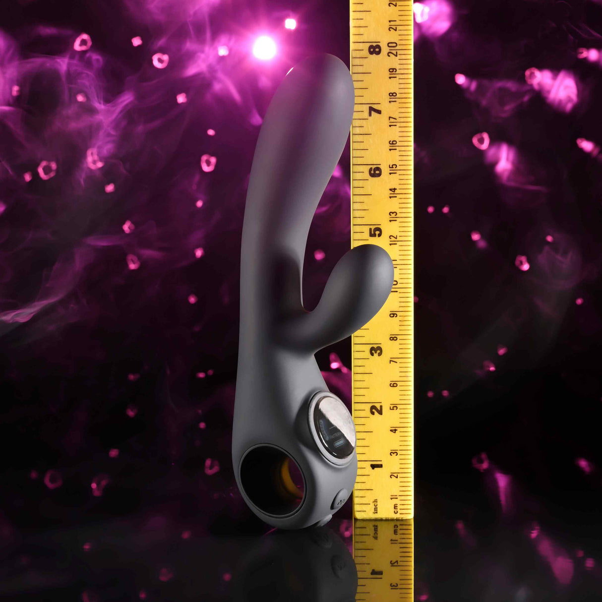 Evolved - Black Magic Rechargeable Dual-Stimulation Vibrator (Black)