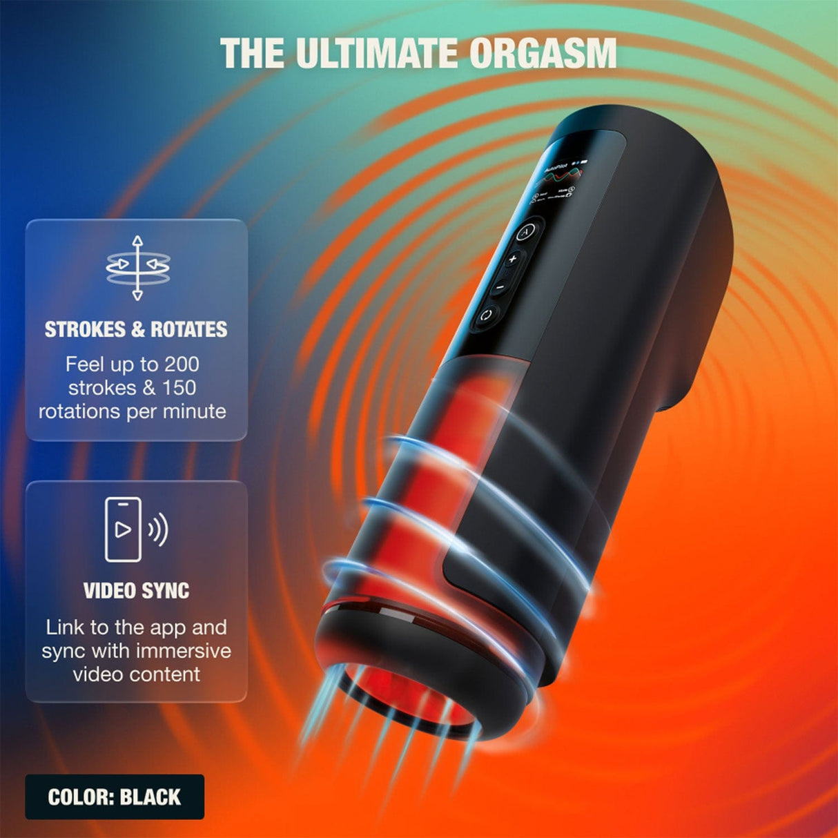 Arcwave - Thruster App Controlled Thrusting and Rotating Stroker Masturbator AW1019 CherryAffairs