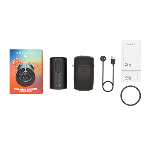 Arcwave - Zing Stroker Masturbator (Black) AW1018 CherryAffairs