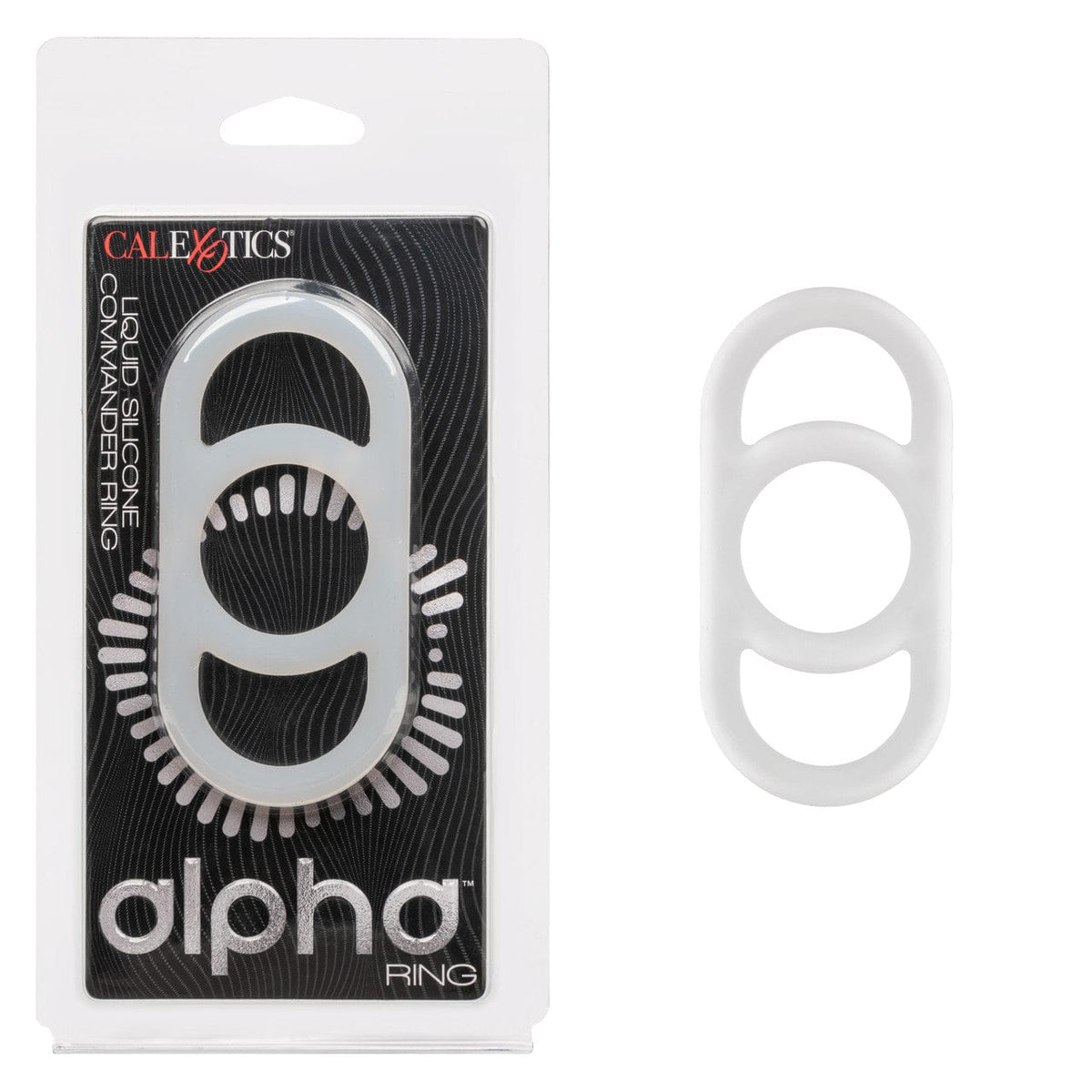 CalExotics - Alpha Liquid Silicone Commander Pump Transfer Ring (Beige) CE2180 CherryAffairs