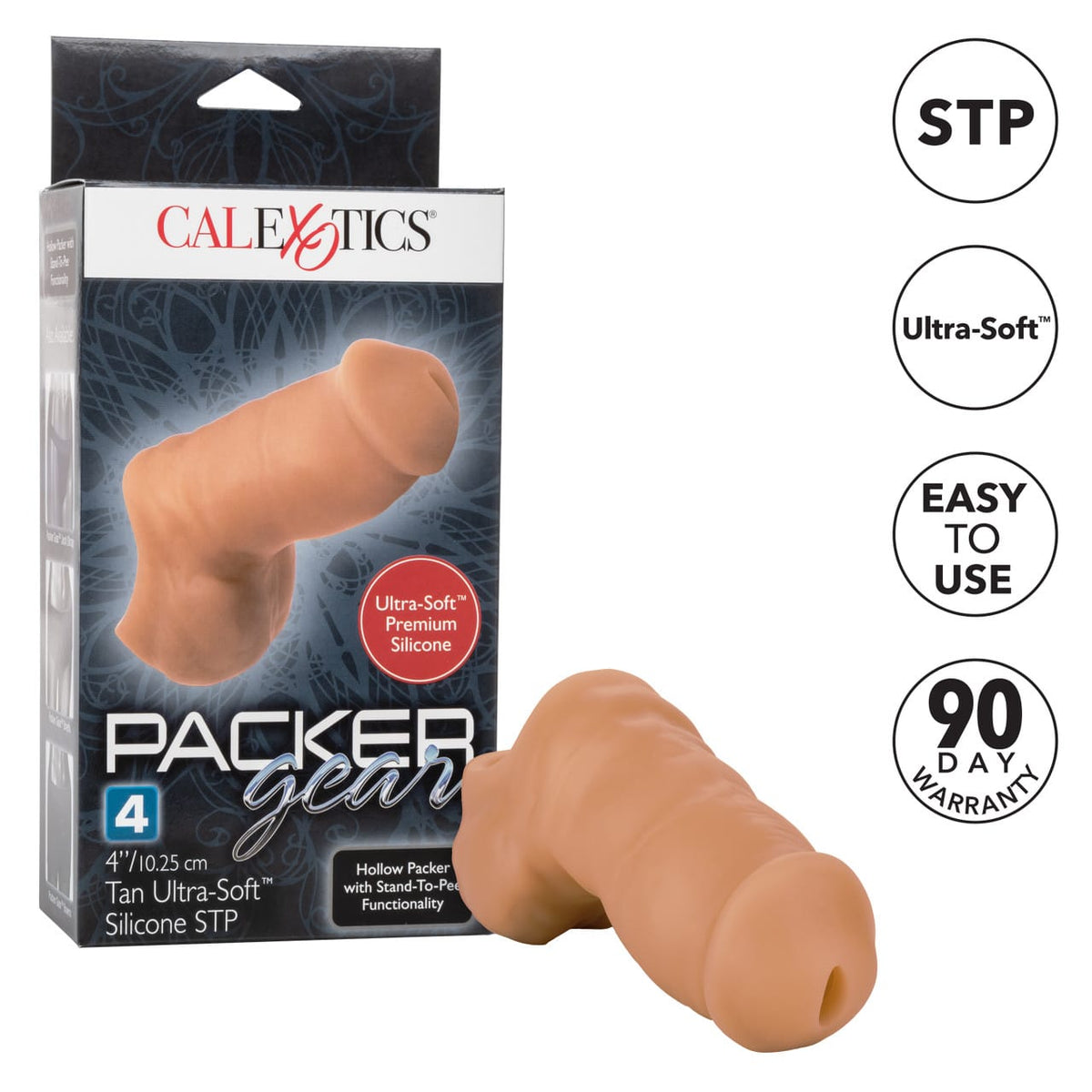 CalExotics - Packer Gear 4-Inch Ultra-Soft Silicone STP Packer CherryAffairs