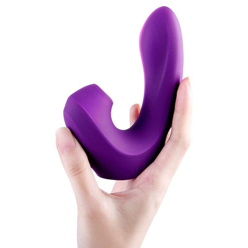 Erocome - Pictor Vibrating Sucking Finger Massager (Purple) Clit Massager (Vibration) Rechargeable