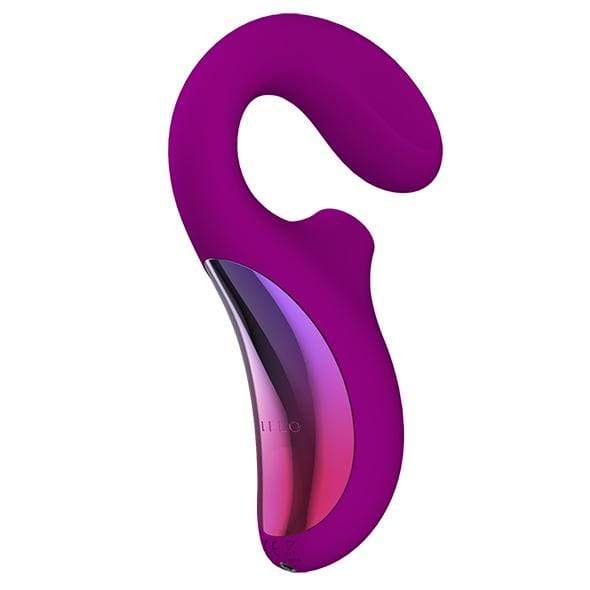 LELO - Enigma Dual Stimulation Sonic Clitoral Air Stimulator Massager Deep Rose 7350075028175 G Spot Dildo (Vibration) Rechargeable
