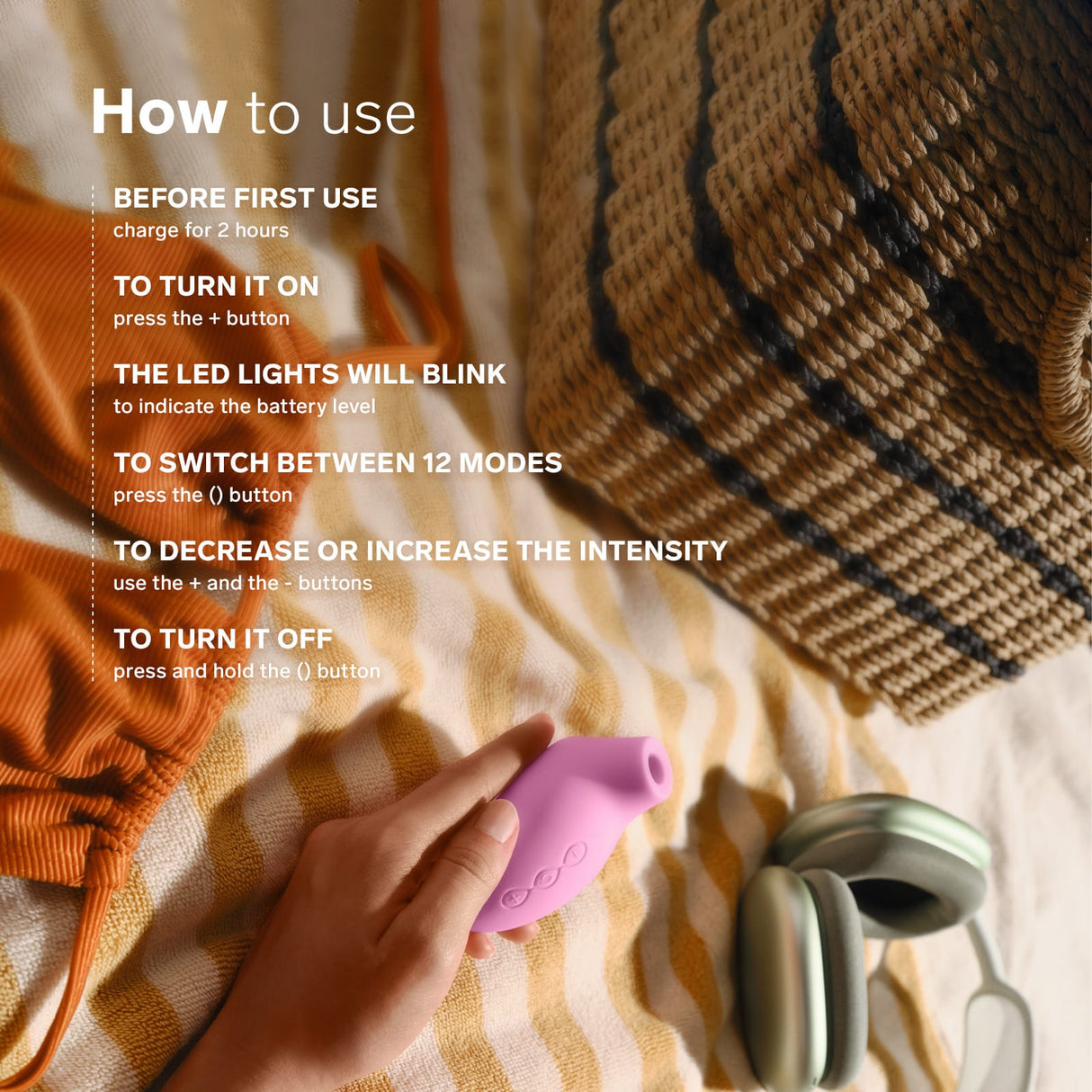 LELO - Sona 2 Travel Clitoral Air Stimulator CherryAffairs