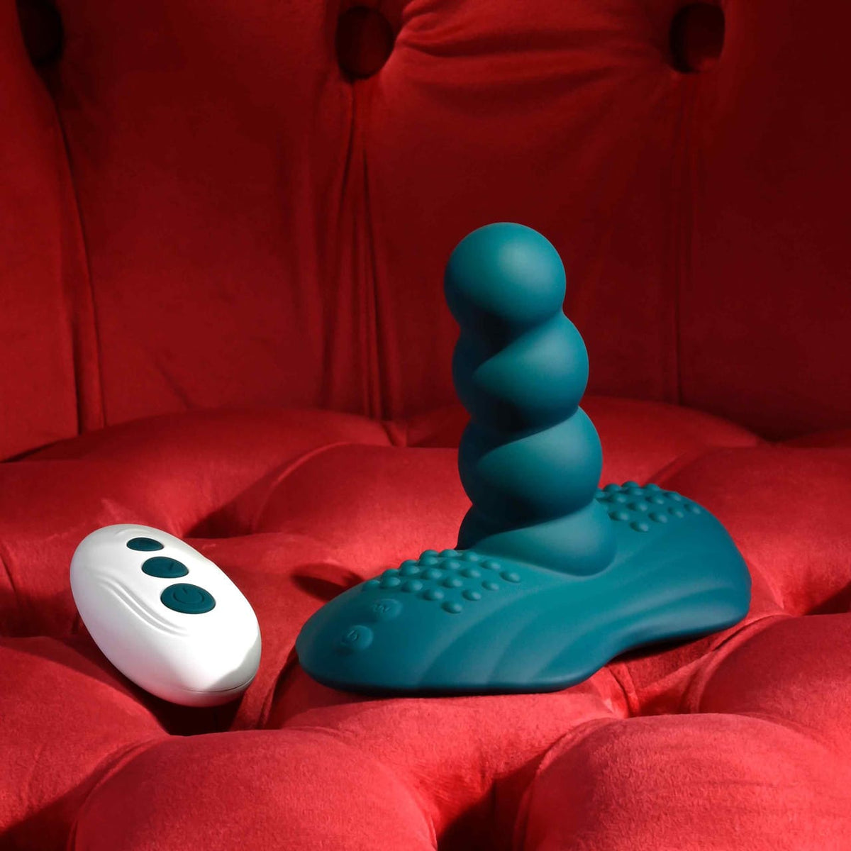 Playboy - Have A Seat Remote-Controlled Ride-On Vibrator (Green) PLB1032 CherryAffairs