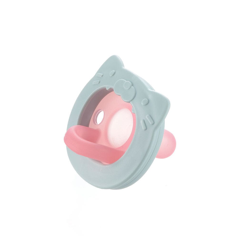 Richell - Susetsu Lab New Born Baby Silicone Pacifier with Storage Case Baby Pacifiers