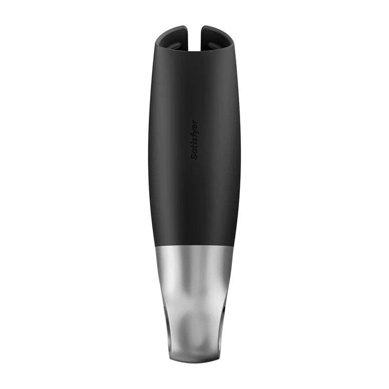 Satisfyer - Men Power Masturbator App-Controlled Stroker Vibrator (Black) Masturbator Soft Stroker (Vibration) Rechargeable