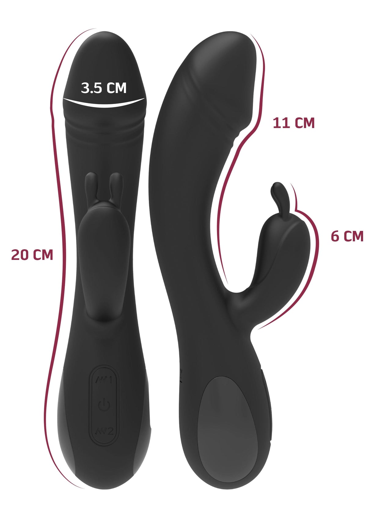 She.E.O - E-Stim Rabbit Vibrator SEO1002 CherryAffairs