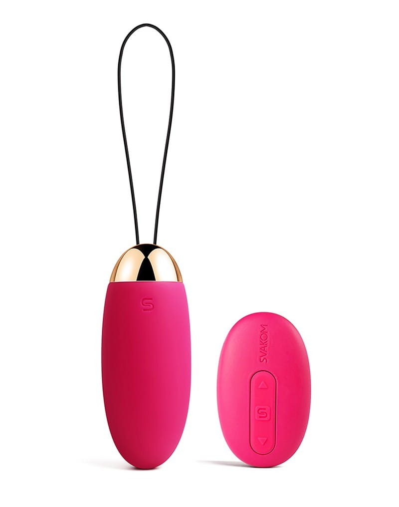 Svakom - Elva Remote-Controlled Vibrating Egg CherryAffairs