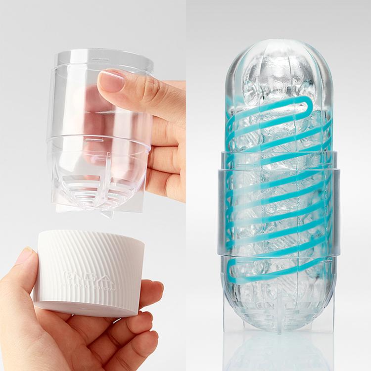 Tenga - Spinner Series Soft Stroker Masturbator CherryAffairs