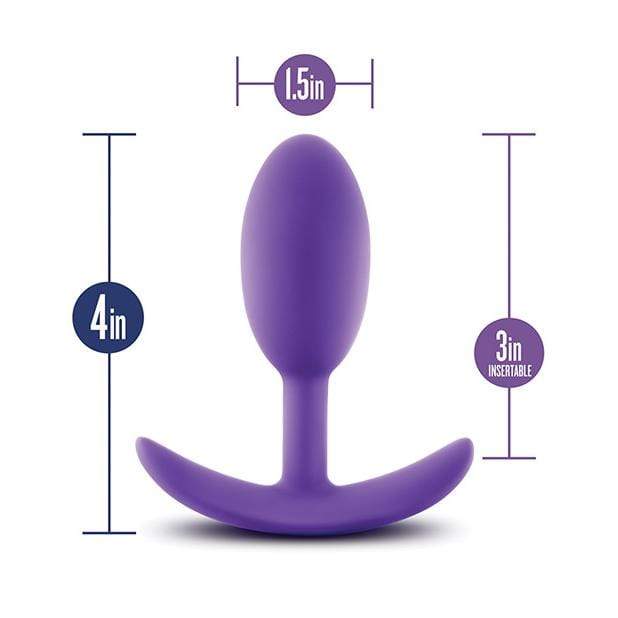 Blush Novelties - Luxe Wearable Vibra Slim Anal Plug Small & Medium Anal Plug (Non Vibration)
