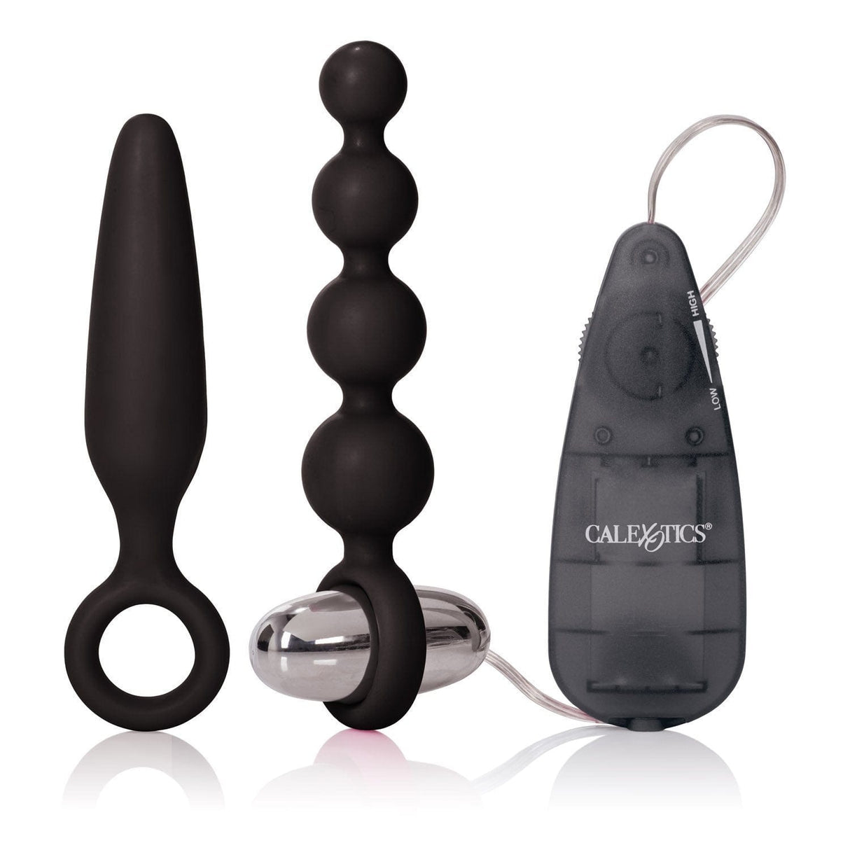 California Exotics - Booty Call Prostate Massager Vibro Kit Prostate Massager (Vibration) Non Rechargeable