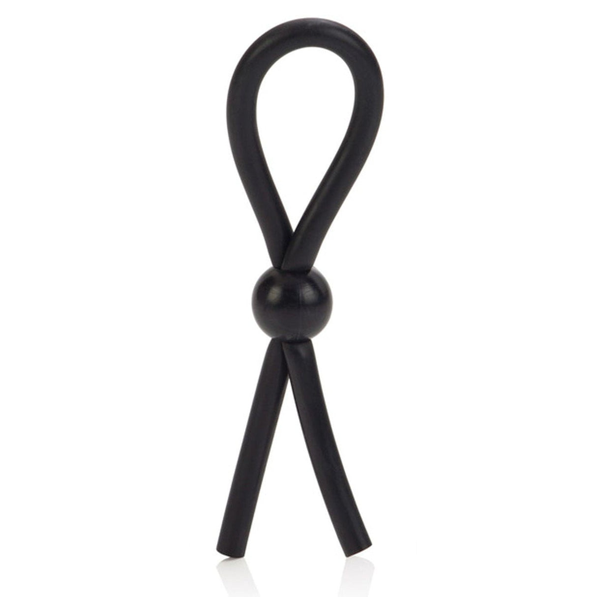 California Exotics - Dr Joel Kaplan Erection Enhancing Lasso Cock Ring (Black) Cock Ring (Non Vibration)