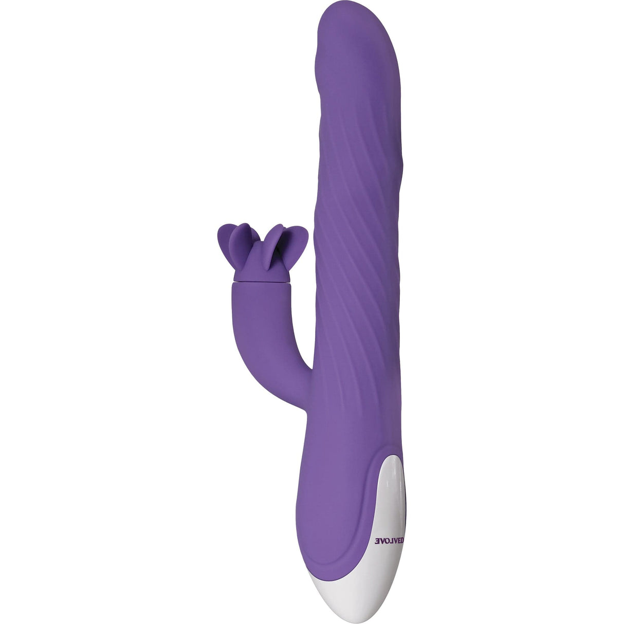 Evolved - Tilt O Whirl Rabbit Vibrator (Purple) Rabbit Dildo (Vibration) Rechargeable