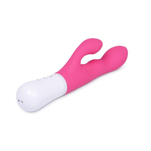 Lovense - Nora App-Controlled Rotating Rabbit Vibrator (Pink) Rabbit Dildo (Vibration) Rechargeable