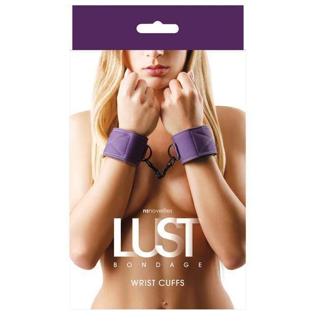 NS Novelties - Lust Bondage Wrist Cuffs (Purple) Hand/Leg Cuffs