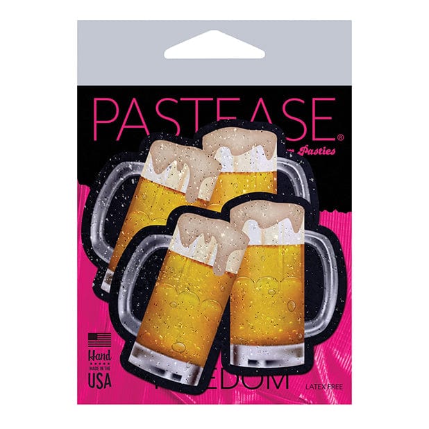 Pastease - Premium Clinking Beer Mugs Pasties Nipple Covers O/S (Yellow) Nipple Covers