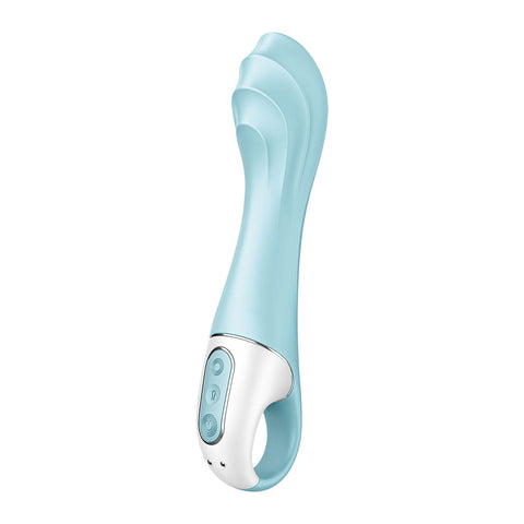 Satisfyer - Air Pump na Kontroladong App na Vibrator para sa G Spot 5 (Bughaw)
