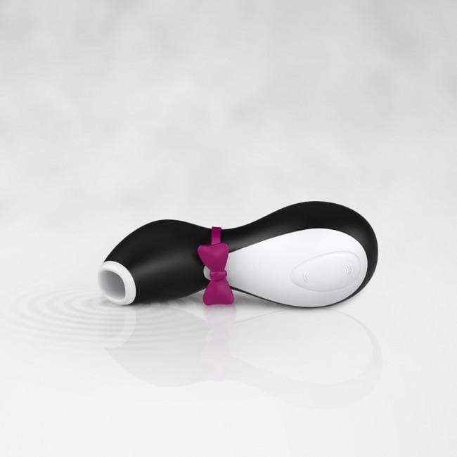 Satisfyer - Pro Penguin Air Pulse Rechargeable Clitoral Air Stimulator (Black) Clit Massager (Vibration) Rechargeable