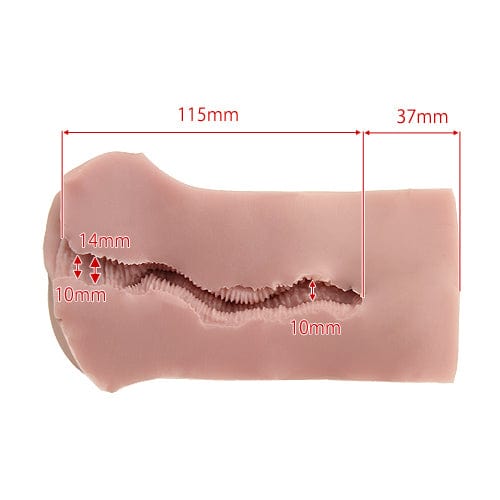 Tomax - Muses Kokalo Very Soft Masturbator Onahole (Beige) Masturbator Vagina (Non Vibration)