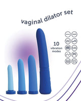 plusOne - Progressive Rechargeable Vaginal Dilator Set PO1015 CherryAffairs