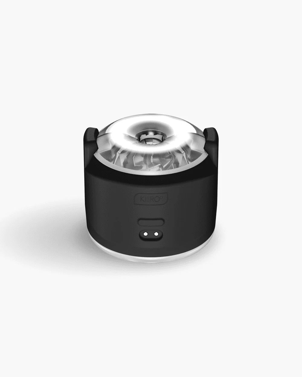 Kiiroo - PowerShot Dual-Motor App-Controlled Vibrating Stroker (Black)
