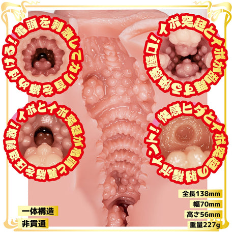 NPG - Yua Secret Club Realistic Onahole Masturbator (Beige)