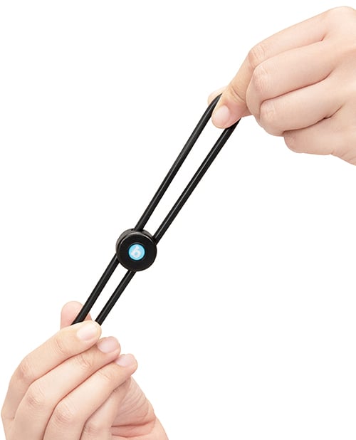 B-Vibe - Lasso Grip Adjustable Silicone Cock Ring - Multi Colour