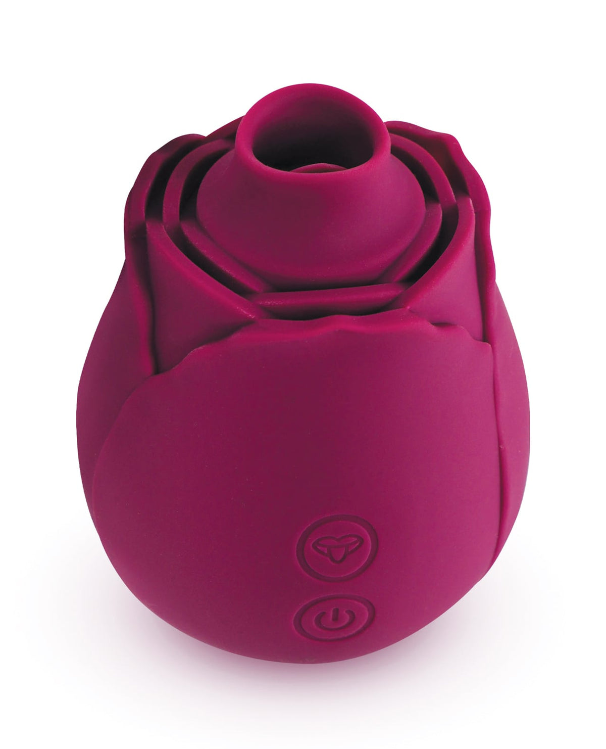 Skins - Rose Buddies Rose Flutterz Clitoral Vibrator (Red) - Red