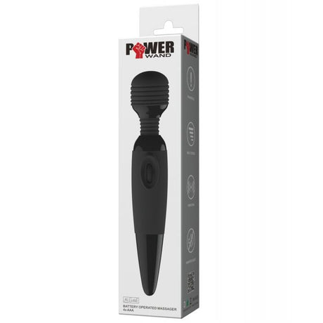 Pretty Love - Power Wand Vibrator (Black) - Black