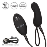 CalExotics - Remote-Control Rechargeable G-Spot Vibrator (Black) - Black