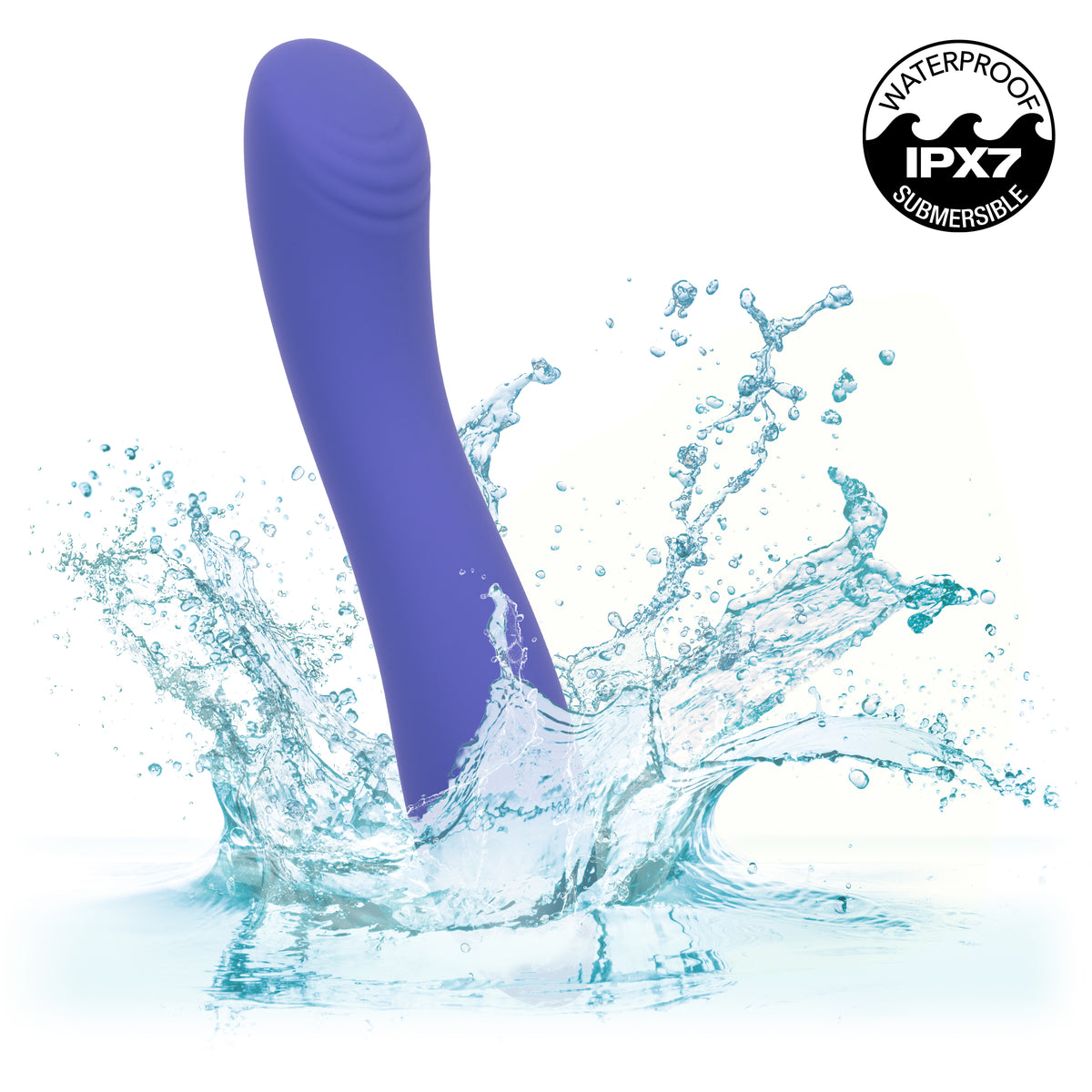 CalExotics - Connect Contoured G App-Controlled G-Spot Vibrator (Purple) - Purple