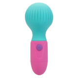 CalExotics - Naughty Bits To The Max Rechargeable Mini Wand Vibrator (Blue)