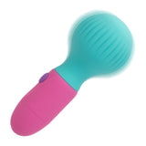 CalExotics - Naughty Bits To The Max Rechargeable Mini Wand Vibrator (Blue)