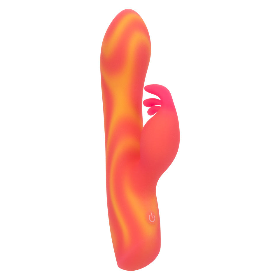 CalExotics - Endless Summer Moonlight Magic Rechargeable Rabbit Vibrator (Orange)
