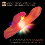 CalExotics - Endless Summer Moonlight Magic Rechargeable Rabbit Vibrator (Orange)