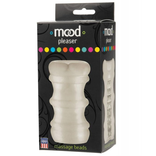 Doc Johnson - Mood ULTRASKYN Massage Beads Masturbator (Clear)