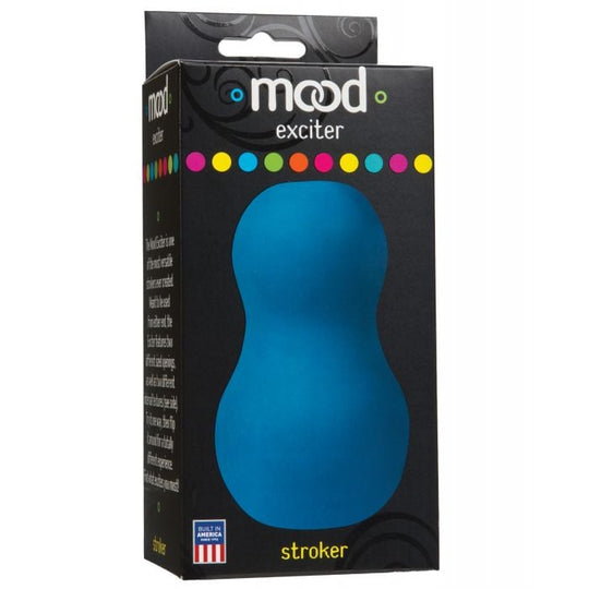 Doc Johnson - Mood ULTRASKYN Exciter Dual-Texture Masturbator (Blue)