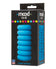 Doc Johnson - Mood Thrill Triple-Texture Masturbator (Blue) - Blue