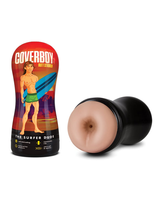 Blush Novelties - Coverboy The Surfer Dude Realistic Male Masturbator (Beige)
