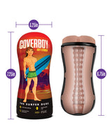 Blush Novelties - Coverboy The Surfer Dude Realistic Male Masturbator (Beige) - Beige