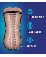 Blush Novelties - Coverboy The Surfer Dude Realistic Male Masturbator (Beige) - Beige