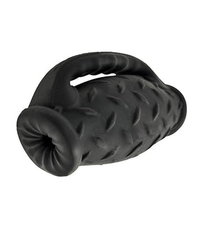 Oxballs - MasterJack Double-Penetration Masturbator (Black) - Black