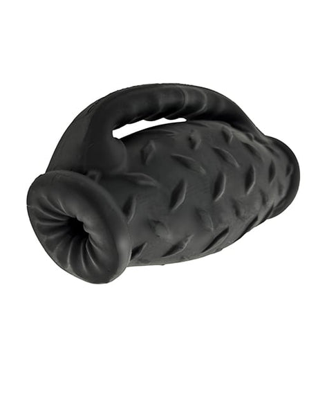 Oxballs - MasterJack Double-Penetration Masturbator (Black) - Black
