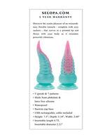 Selopa - Stuck On You Vibrating Tentacle Dildo (Multi Colour) - Multi Colour