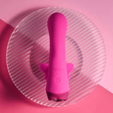 SELOPA - Butterfly Love Rechargeable Rabbit Vibrator (Pink)