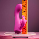 SELOPA - Butterfly Love Rechargeable Rabbit Vibrator (Pink)